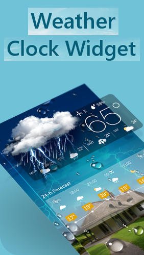 download Weather and clock widget apk